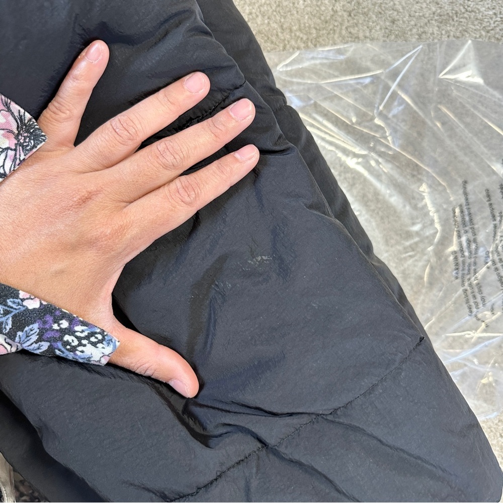 Zara Women’s ComfortTemp Thermal Insulation Puffer Jacket Crop in Black L - Picture 16 of 16